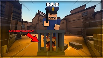Getting K.P.D Called On Me In Krunker.io (Hacker)