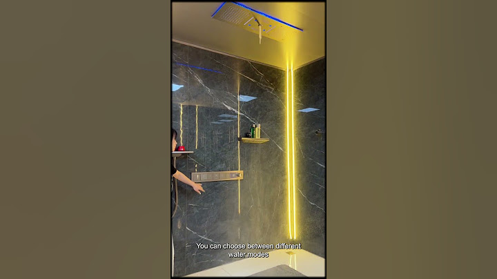 Amazing Smart Shower Setup with Touch Controls & Waterfall Feature  #bathroom #gadgets  #tools