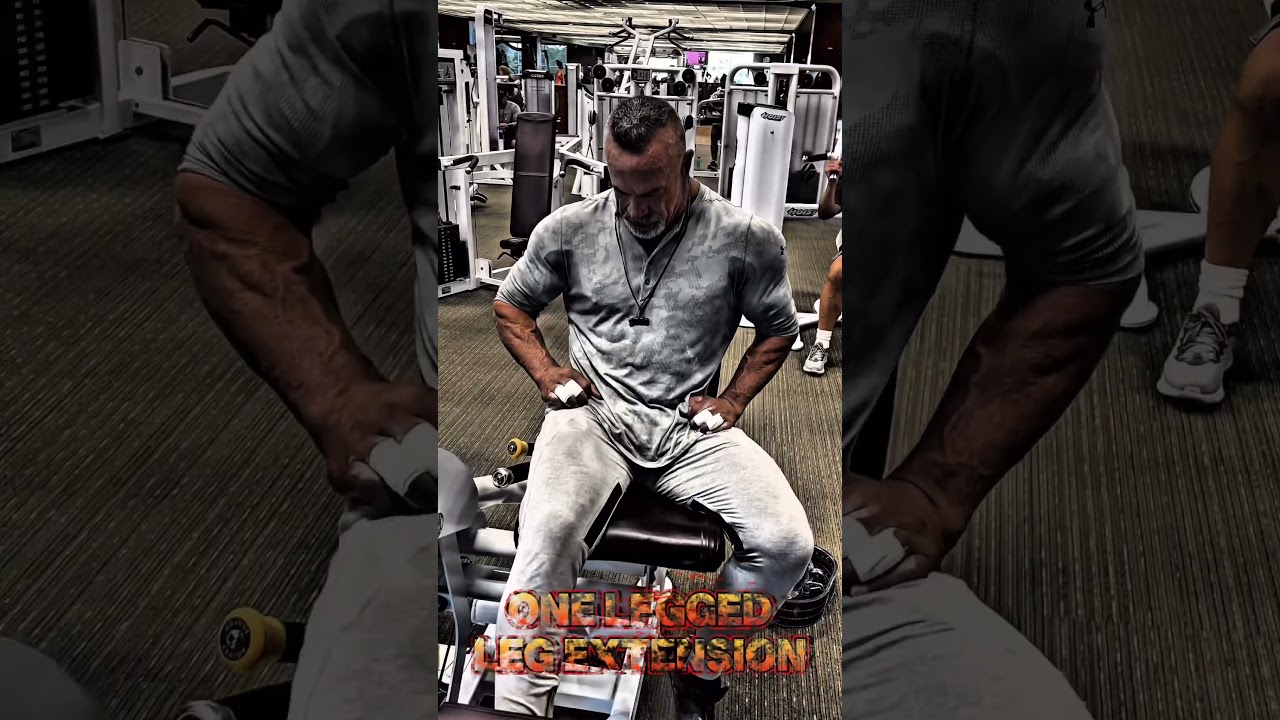 QUADS ONE LEGGED LEG EXTENSIONS #workout #motivation #legs