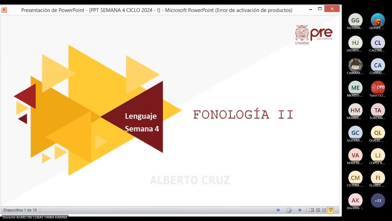 Lenguaje - Semana 04 - Pre San Marcos Ciclo 2024-I (Nuevo Ciclo)