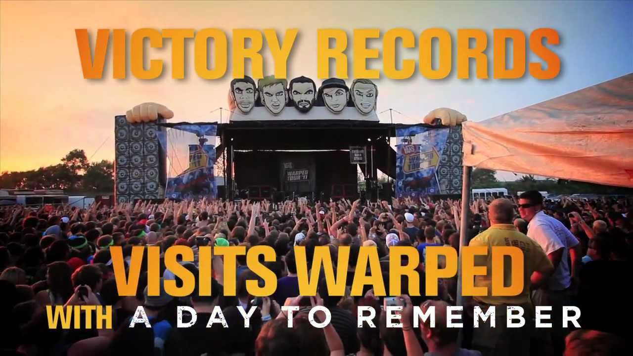 a day to remember warped tour