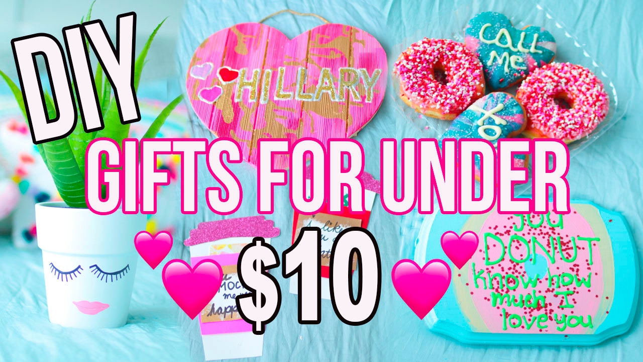 DIY GIFTS FOR UNDER $10!! V-Day Gifts For EVERYONE!! 