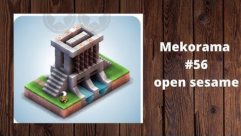 mekorama - open sesame - level 56 - walkthrough gameplay