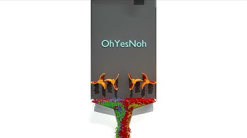 Particle Simulation #99 : Softbody Tetris, Shredder Machine, Piston