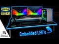 Ultimate DIY LED Gaming Desk | Ikea Hacks