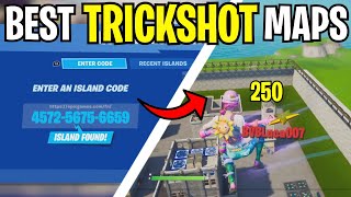 Top 5 BEST Fortnite Trickshot Maps With CODES!