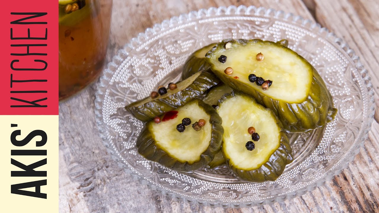 Fresh Cucumber Pickle Akis Petretzikis Youtube