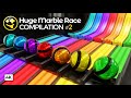 Huge marble races compilation  marblerun 3d animation blender marblemachine