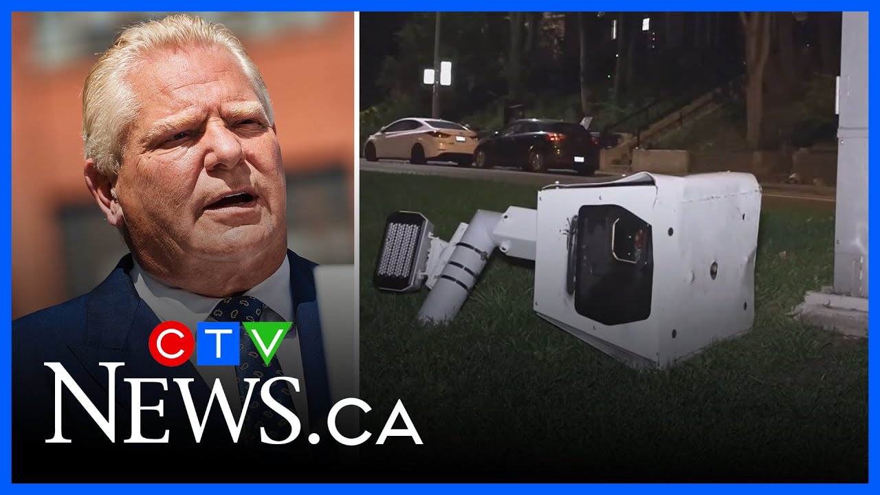 'Nothing but a tax grab' | Ford slams speed cameras, urges cities to 'get rid of them'