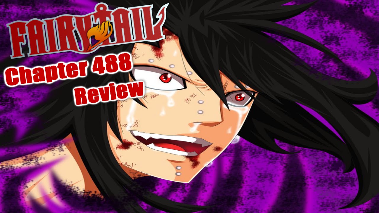 Fairy Tail Chapter 488 Manga Review: Gajeel's Goodbye フェアリーテイル - YouTube