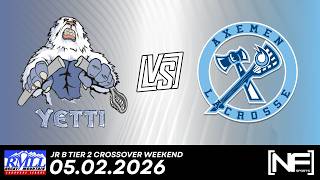 RMLL Jr B Tier 2 Crossover | Sylvan Lake Yetti vs Calgary Axemen