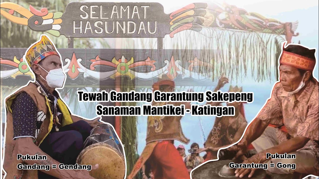 Musik Dayak - Lawang Sakepeng | Tewah Gandang Garantung