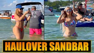 MIAMI SANDBAR LIFE | BOAT PARTY AT HAULOVER SANDBAR | BOAT ZONE