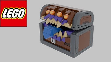 LEGO 5008325 Dungeons & Dragons Mimic Dice Box GWP | Speed Build | Benji Bricks | Animated