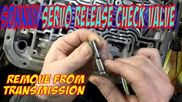 REMOVE 77701-076 sonnax 4l60e Servo Release Check Valve, 2nd gear servo