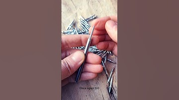 Double-Head Skirting Thread Seamless Nail #DoubleHeadSkirtingNail #SeamlessFinish #TrimWorkTools