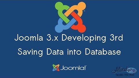Joomla 3.x Developing 3rd - Saving Data into Database how to use Sample COde