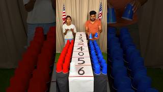 Girl vs boy: slide the glass and win reward challenge part 498 #shorts