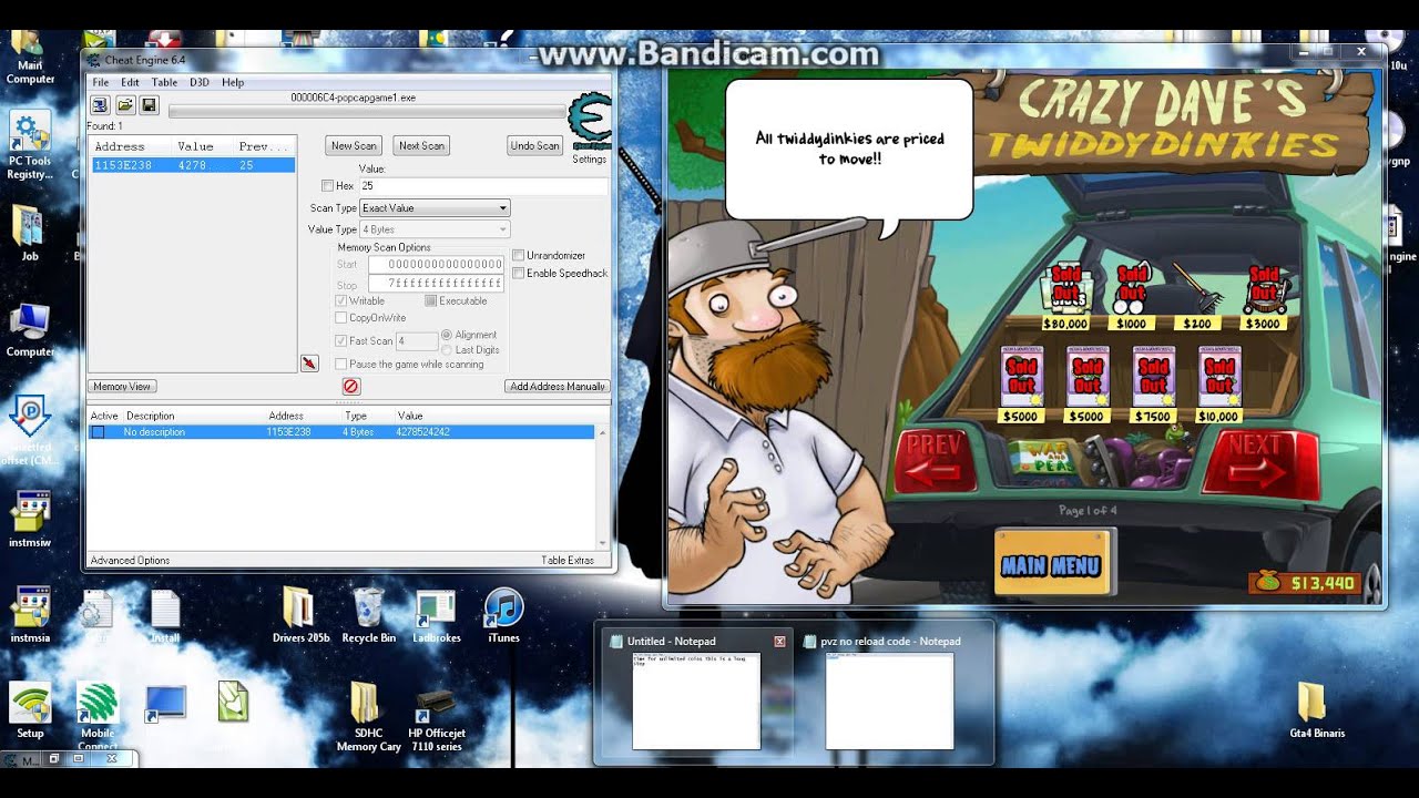 How to Use Cheat Engine to hack the game Plants vs Zombies « PC Games ::  WonderHowTo