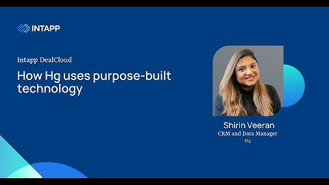 How Hg uses purpose-built technology