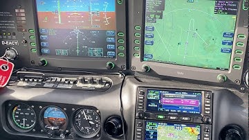 RNAV LPV Approach with Avidyne Entegra, IFD440s and DFC90 Autopilot