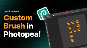 How to create custom brush in Photopea!