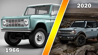EVOLUCIÓN DEL FORD BRONCO (Ford Bronco Evolution)