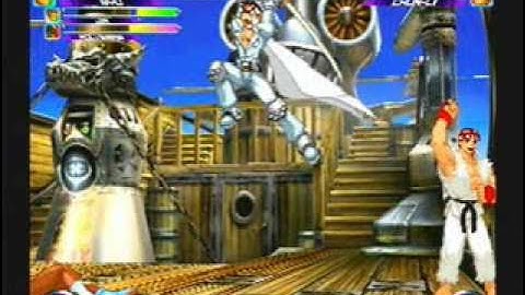 Marvel vs. Capcom 2 Wolverine Jin Ryu pt 1