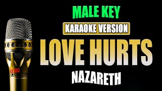 LOVE HURTS - Nazareth [ KARAOKE VERSION ] Male Key