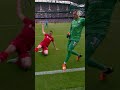 😎 The definition of COMPOSURE from EDERSON 🥶 #mancity #football #skills #shorts #shortsvideo