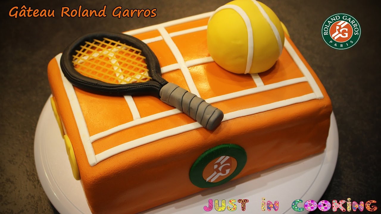Gâteau Roland Garros - French Open Cake - YouTube