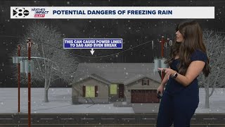 Why freezing rain is such a risk for power outages