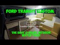 Ford Transit Customs Campervan conversion U-Shape, VANLIFE CUSTOMS UK, Best Camper setup?