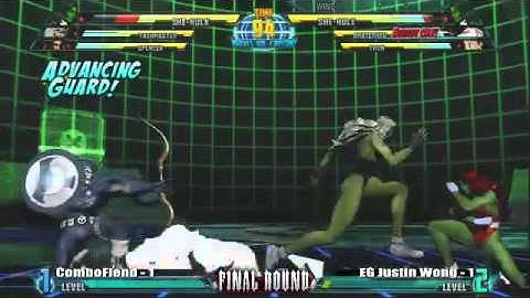 Combofiend vs Justin Wong - Final Round - MvC3 Singles: Grand Finals
