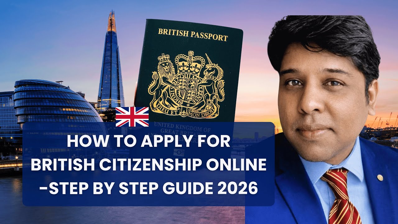 How to Apply for British Citizenship Online | Step-by-Step Guide by a UK lawyer