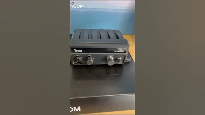 Icom IC-M410BB & IC-M510BB Black Box Marine VHF Radios Debut at the #SouthamptonBoatshow #icom #vhf