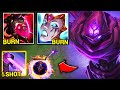 MALZAHAR ULT HAS 4 BURNS AT ONCE IN SEASON 14! WTF ARE THESE NEW AP ITEMS?