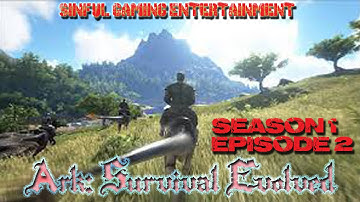 Ark: Survival Evolved 720p60 S1E2 "How to Build a Base!"
