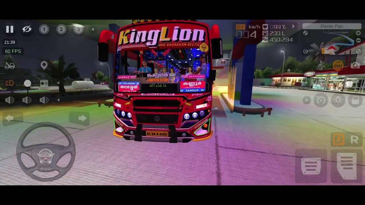 Bus Simulator Indonesia| Kerala Private Bus | Game Play | #bussidindonesia | #bussid | #bussidmaleo
