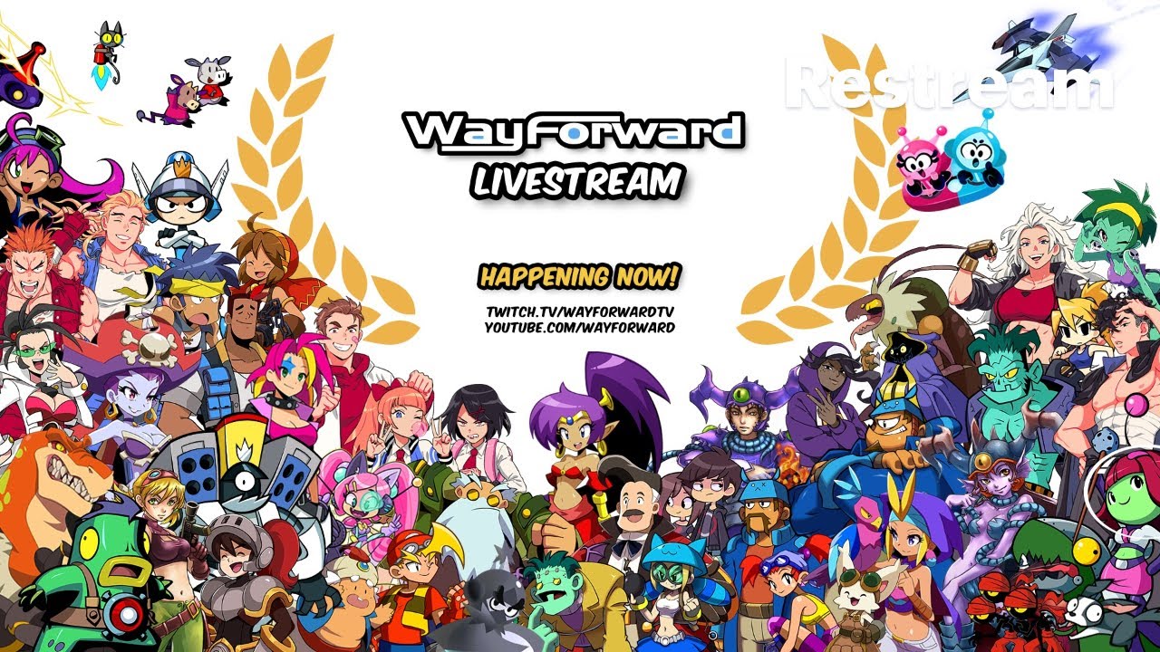 WayForward 3/17 Impromptu Livestream!