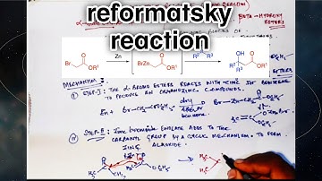 Reformatsky Reaction Mechanisms for Bsc semister exams
