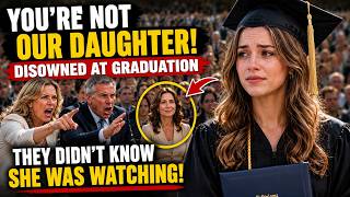 My Parents Disowned Me at My Graduation... They Didn't Know My Birth Mother Was in the Front Row