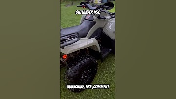2018 can am outlander 450 #canam #atv #shorts #trailadventure #4wheeler #fullsend