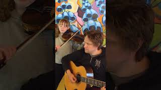 Galope de la Malbaie by Jos Bouchar - Violin and Guitar Cover "A" Section