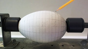 DIY Egg Art Tutorial - How to Use a Wooden and Metal Craft Egg Lathe - by Egg Artist Carolyn Trout