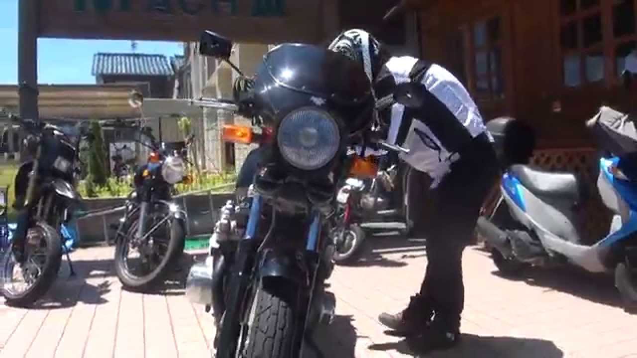 MORIWAKIショート管サウンドを聞け モリワキ集合管 Cafe Racer ホンダ