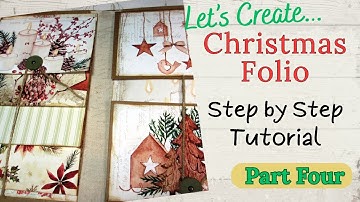 Stap-voor-stap tutorial voor kerstfolio: deel 4