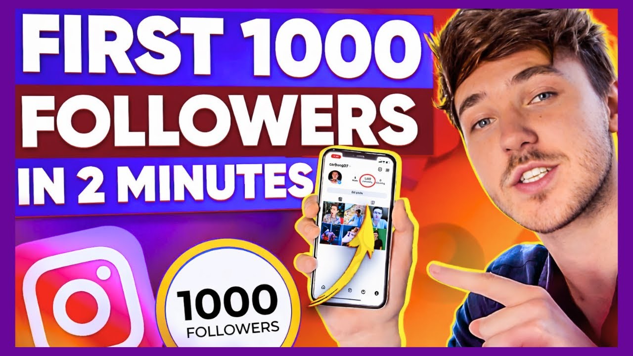 HOW TO GET FIRST 1000 FOLLOWERS ON INSTAGRAM IN 2 MINUTES | WAY 2026 TO ...