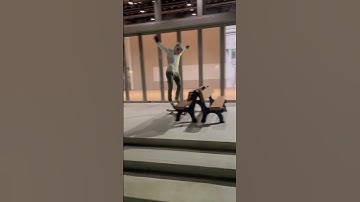 HUGE HIPPIE JUMP 🤯 #shorts