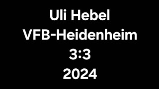 Uli Hebel kommentiert Stuttgart gegen Heidenheim 3:3 (2024)